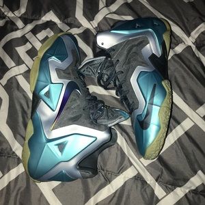 Nike Lebron 11s Gamma Blue
